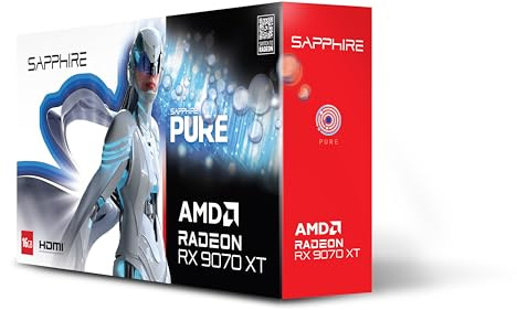 Sapphire Pure AMD Radeon™ RX 9070 XT Gaming OC 16GB DUAL HDMI/DUAL DP