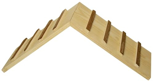 Kerbl Pet Holzbrücke, Nagerbrücke, 35 x 17 x 20 cm, für Kleintiere, Hasen, Kaninchen, Meerschweinchen, vielseitig einsetzbar, Leichter Aufbau