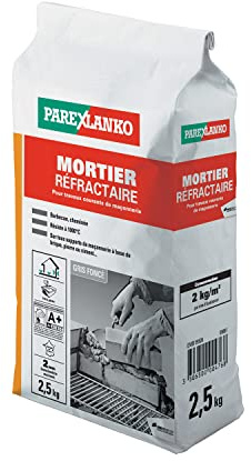 ParexGroup 2874 Mörtel, feuerfest, 2,5 kg