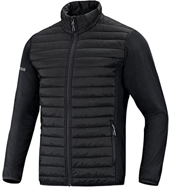 JAKO Herren Hybridjacke Premium, Schwarz, 3XL