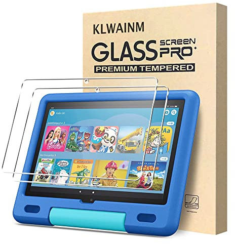 KLWAINM 8 Kids/8 Kids Pro Tablet 8 Zoll Panzer Schutzfolie Glas Folie | 2 Stück 8 Zoll Displayschutz Schutzglas Panzerfolie Hartglas mit 2.5D HD 9H Härte Anti-Fingerabdruck Kratzfest Blasenschutz