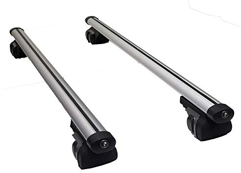 Summit SUM-002 Dachbügel, für Autos mit Laufschienen, Aluminium