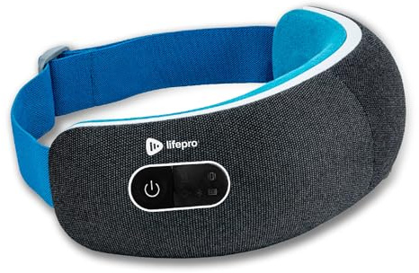 Lifepro Oculax Augenmassagegerät mit Wärme, Vibration und Bluetooth-Musik, faltbare elektrische Augenmaske gegen Migräne und trockene Augen, fördert Entspannung und besseren Schlaf