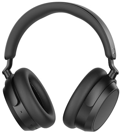 Sennheiser ACCENTUM Plus Wireless Noise Cancelling Headphones - Quick-Charge-Funktion, 50 Std. Akkulaufzeit, adaptives Hybrid-ANC, kabellose Bluetooth Over-Ear Kopfhörer für Reisen, Schule, schwarz