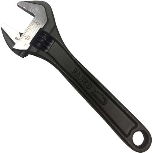 Bahco BAH8069 Rollgabelschlüssel 4 in schwarz