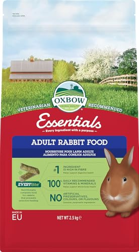 Oxbow Essentials Futter für Erwachsene Kaninchen - 2,5kg