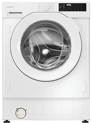 Candy Pro-Wash 400 BC448M4D8J-S Einbauwaschmaschine, 8 kg, 1400 U/min, digitales Display, WLAN-Konnektivität, 16 Zyklen, Inverter-Motor, 24-Stunden-Startvorwahlfunktion, Kindersicherung, KG-Detektor