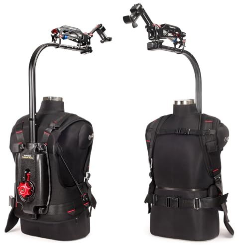 FLYCAM Flowline Master 180° Professionelle Stützweste mit Placid 2-Achsen-Stabilisierungsarm für Kamera und Kardanringe. Traglast bis zu 5–12 kg (FLCM-FLN-MSTR-PLA-01)