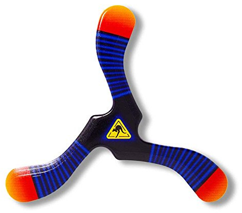 Boomerangfan boomerangfanzebraiii-r 26 cm zebraiii rechts Boomerang