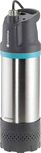 Gardena Tauch-Druckpumpe 6100/5 inox automatic: Automatische Tauchdruckpumpe mit 6100 l/h Fördermenge, mit Schmutzfilter, geräuscharmer Betrieb, integrierte Trockenlaufsicherung (1773-20)