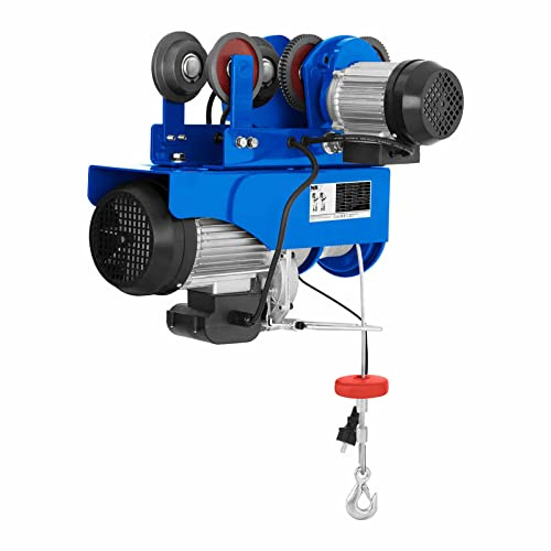 MSW - Laufkatze PROCAT 1200 - bis zu 990 kg Hebeleistung - Stromaufnahme 230V/7,8 Ampere - Elektromotor mit 1800 Watt - Kabelzugentlastung