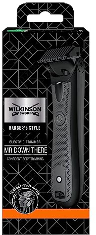 Wilkinson Sword Barber's Style 'Mr Down There' Elektrischer Body Timmer für Männer, Aufladbar
