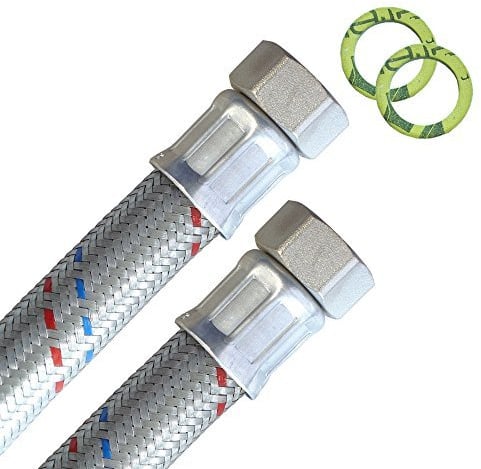 H2O-Flex® Panzerschlauch 3/4"ÜM x 3/4"ÜM (DN19) für Nutzwasser Heizungsschlauch