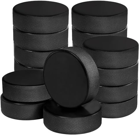 Faswin Tebery 18 Stück Eishockey Puck Classic für Erwachsene