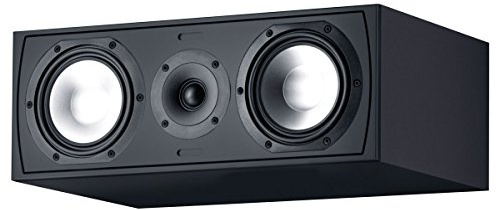 Canton GLE 455.2 Center Mittelkanallautsprecher, 80/140 Watt, schwarz