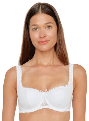 SUSA Dirndl Balconette BH 7592 mit Bügel & zierlicher Schleife - Größe A-F - Dirndl-BH mit wattierten Cups & verstellbaren Trägern - Hochwertige Materialien - Bequem & elegant - Ökotex Zertifiziert