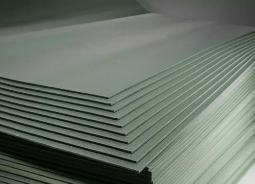 Trittschalldämung XPS 3mm 5mm - Dämung Grean Boden für Laminat - Bauplatten - Bodenunterlage - Unterlage -Fußbodenunterlage - Wärmeschutz (5, 5mm)