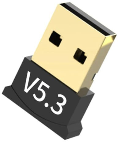 Asyduey Bluetooth 5.3 -Adapter für PC für PC - USB -Dongle -Empfänger -Sender für Desktop -Laptop -Lautsprecher