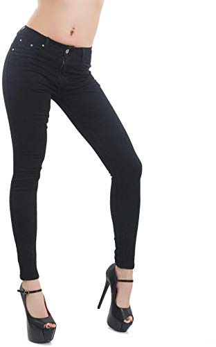 Toocool Damen Jeans Skinny Slim Stretch Push-Up Figurbetonte Passform Neu M5780