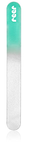 Reer PremiumCare Baby Glas-Nagelfeile, Made in EU, weiß, 81043