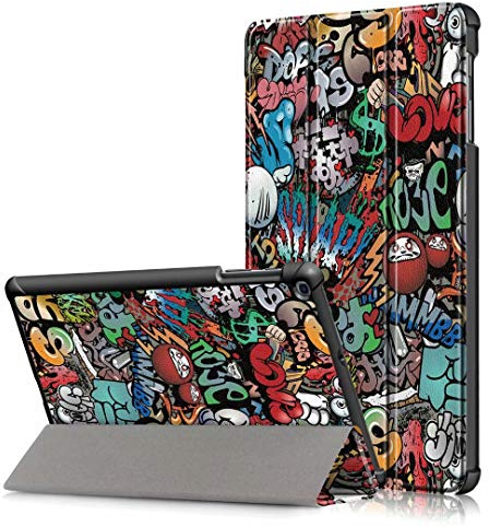 Fmway Hülle Tasche für Samsung Galaxy Tab A T510/T515 (10,1 Zoll) 2019 mit Ständerfunktion
