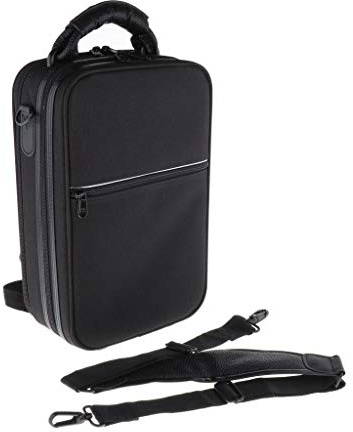 Almencla Wasserdicht Klarinette Tragetasche Koffer Rucksack für Klarinette mit verstellbarem Schultergurt, ca. 42 x 24 x 13 cm