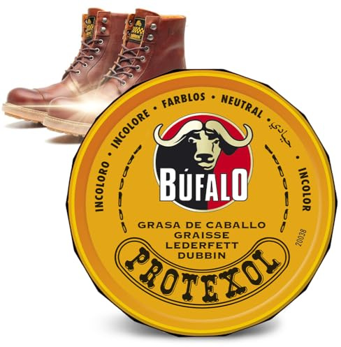 Búfalo Lederfett für Glattleder farblos 75 ml