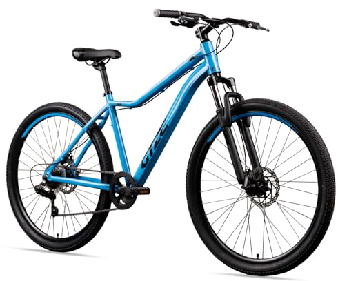 Goetze Sigma MTB Hardtail | 27,5 Zoll Laufrad | 17 Zoll Aluminiumrahmen | 7-Gang Kettenschaltung mit Drehgriff | Scheibenbremsen | Federgabel mit 60 mm Federweg | 90% vormontiert