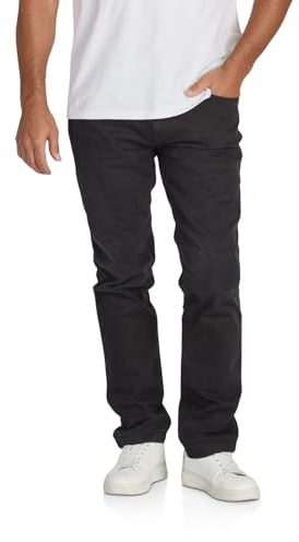 riverso Jeans Herren Stretch lang Straight Fit RIVChris Jeanshose Hose | Schwarz Blau Grau 29 30 31 32 33 34 36 38 40