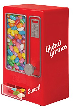 Global Gizmos 50800 Süßigkeitenautomat im Retro-Stil, für Kinder, keine Batterien erforderlich