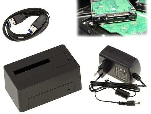Kalea-INFORMATIQUE Dockingstation für SAS-Laufwerk USB3.0 5G-Verbindung, Stromversorgung 12V 2A. 18TB Support - USB Serial Attached SCSI SAS HDD Dock.