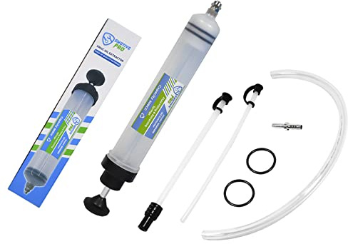 SMOTIVEPRO 500ml Ölabsaugpumpe mit Füllstandanzeige, Handpumpe Geeignet für Motor-, Getriebe-, Hinterachsöl und Kühlflüssigkeit