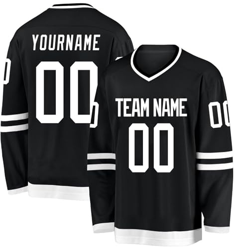 HGWOPGASD Personalisiertes Hockey-Trikot, gestalten Sie Ihr Hockey-Trikot mit Ihrem Namen/Team/Nummer A33