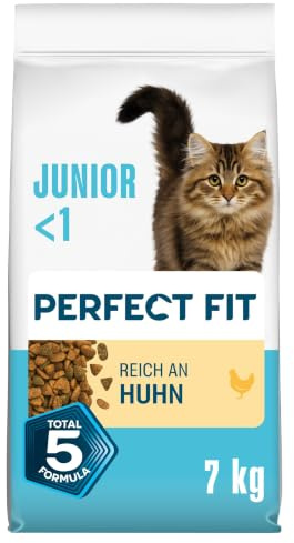 PERFECT FIT Junior <1 Trockenfutter für Katzen 7 kg Huhn
