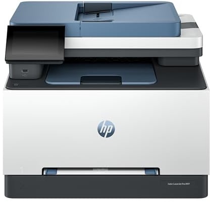 HP Color LaserJet Pro MFP 3302fdwg Multifunktions-Farblaserdrucker, Fax, Automatischer beidseitiger Druck, Touchscreen, Wi-Fi, Ethernet, USB, Wolf Pro Security