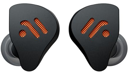Fosi Audio IM4 Offene Hi-Fi-In-Ear-Monitor-Kopfhörer, 10-mm-Beryllium-Treiber, N52-Doppelmagnet und Doppelkammer, abnehmbares 2-Pin-Kabel 3,5 mm symmetrisch, individuelle Abstimmung, Schwarz