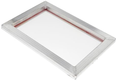 kowaku Aluminium Siebdrucksieb Deluxe 100T, Einfach zu Säubern, für Den Heimgebrauch Oder Kleine Geschäfte, 20 cm X 25 cm X 1.8