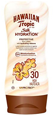 Hawaiian Tropic Silk Hydration Protective Sun Lotion Sonnencreme LSF 30, 180 ml, 1er Pack
