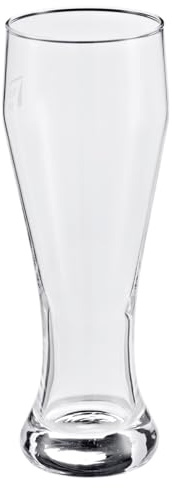 Van Well 6er Set Weizenbiergläser 0,5L klar geeicht | Ideal für Gastronomie & Bar | Spülmaschinenfest | Weißbier-Glas mit schlanker Form