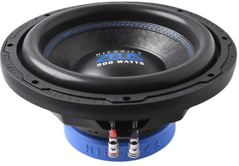 Hifonics Zeus ZXE10S4 25cm 10 Zoll Subwoofer 250W RMS 500W Max 4 Ohm Schwarz