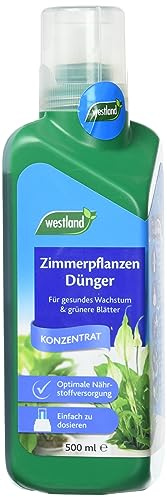 Westland Zimmerpflanzen Dünger, 500 ml – Pflanzendünger für gesundes Wachstum und grüne Blätter, Flüssigdünger mit praktischer Dosierhilfe