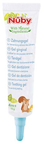 Nuby All Natural Zahnungsgel (1 x 15 ml)