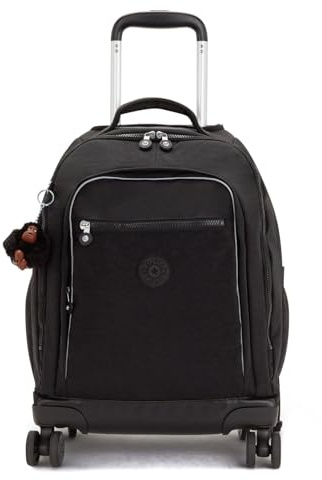 Kipling NEW ZEA Großer Rucksack mit Rollen, True Black (Schwarz)