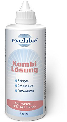 Eyelike Kombilösung 6x 360ml für Weiche Kontaktlinsen