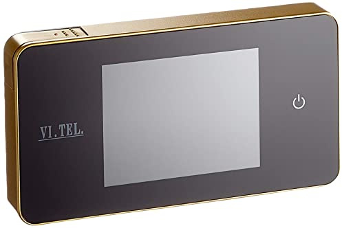 Vi.Tel E0426 40 Türspion, digital, 2,6 Zoll (6,6 cm), Goldfarben