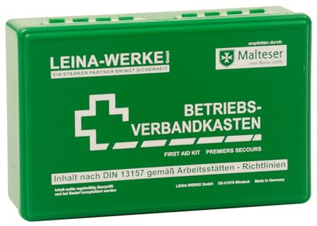 Leina REF20000 Betriebsverbandkasten, Grün, 1 Packung