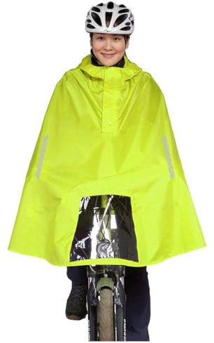 Tatonka Unisex Bike Radponcho, Sicherheitsgelb, M EU