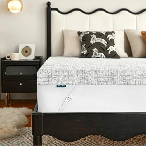 Bacalar® Topper 180x200cm H3/H4, 2-Schichten Memory Foam & Kaltschaum | 7 cm hoch, 7-Zonen Ergonomie, Matratzentopper mit waschbarem Bezug, Matratzen Topper für Bett, Boxspringbett, Schlafsofa