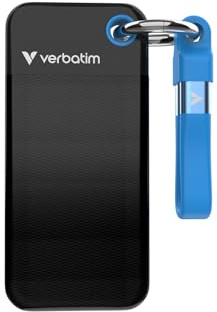 Ssd Esterno - Verbatim - Pocket - 1tb - Nero/blu