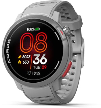 COROS PACE Pro GPS Sportuhr, 1,3-Zoll-AMOLED-Touchscreen, Unser schnellster Prozessor bisher, 20 Tage Akkulaufzeit, Navigation mit globalen Offline-Karten, Schlaftracking, Laufen, Radfahren